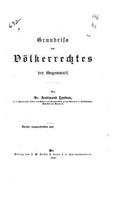 Grundriss des Völkerrechtes der Gegenwart