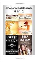 Emotional Intelligence: Understand and Control Your Emotions 4 in 1