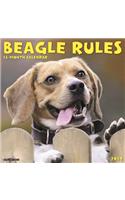 Beagle Rules 2019 Wall Calendar (Dog Breed Calendar)