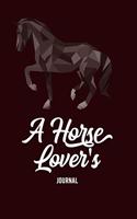 A Horse Lover's Journal