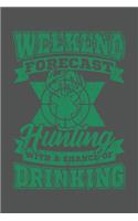 Weekend Forecast Hunting With A Chance Of Drinking