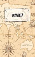 Somalia: Dotted Travel Diary Notebook or Journey Dotted Grid Journal - Holiday Trip Pocketbook for Men and Women with Dots