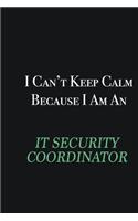 I cant Keep Calm because I am an IT Security Coordinator