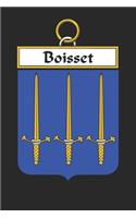 Boisset: Boisset Coat of Arms and Family Crest Notebook Journal (6 x 9 - 100 pages)