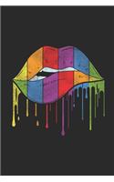 LGBT Rainbow Lips