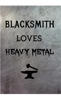 Blacksmith Loves Heavy Metal
