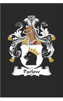 Parlow: Parlow Coat of Arms and Family Crest Notebook Journal (6 x 9 - 100 pages)