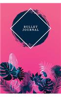 Bullet Journal: Awesome Designer Bullet Journal - 120-Page 1/4 Inch Dot Grid Trendy Pattern Notebook - 6 X 9 Perfect Bound Paperback