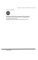 Double-Plate Penetration Equations