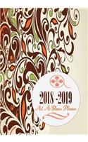 2018-2019 At A Glance: Productivity Weekly, Monthly Schedule Diary, Calendar Schedule Organizer With Inspirational Quotes, Daily Journal Notebook, Great For School, Univer(47 Education)