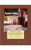 Teacher's Guide Classroom Worksheets Robots and Empire: Teacher's Guide Classroom Worksheets