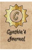 Cynthia's Journal