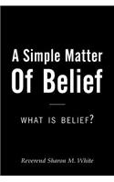 Simple Matter of Belief
