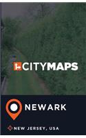 City Maps Newark New Jersey, USA