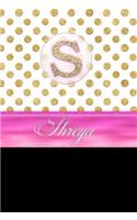 Shreya: Personalized Lined Journal Diary Notebook 150 Pages, 6 X 9 (15.24 X 22.86 CM), Durable Soft Cover