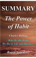 Summary the Power of Habit: By Charles Duhigg - Why We Do What We Do in Life and Business