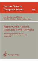 Higher-Order Algebra, Logic, and Term Rewriting