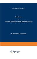 Ergebnisse Der Inneren Medizin Und Kinderheilkunde