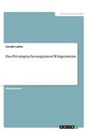 Das Privatsprachenargument Wittgensteins