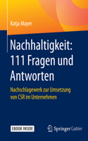 Nachhaltigkeit: 111 Fragen Und Antworten