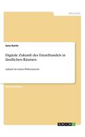 Digitale Zukunft des Einzelhandels in ländlichen Räumen: Anhand des Amtes Wilstermarsch