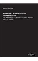 Moderne Kleinschiff- Und Bootsmotoren