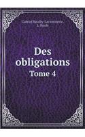 Des Obligations Tome 4