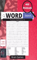 Word Search Book for Grown Ups
