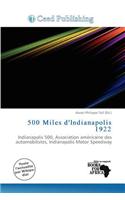 500 Miles D'Indianapolis 1922
