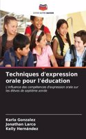 Techniques d'expression orale pour l'éducation