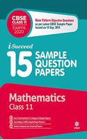 15 Sample Question Papers Maematics Class 11 Cbse 2019-2020