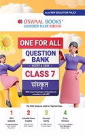 Oswaal One For All Question Bank NCERT & CBSE, Class-7 Sanskrit (For 2023-24 Exam)