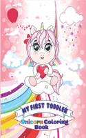 My First Toddler Unicorn Coloring Book