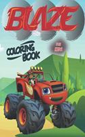 Blaze Coloring Book For Kids