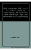 New Interchange 1 Workbook CISL Edition