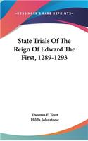 State Trials Of The Reign Of Edward The First, 1289-1293
