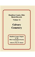 Hamilton County, Ohio Burial Records, Volume 12