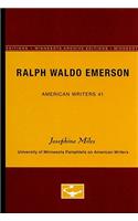 Ralph Waldo Emerson - American Writers 41