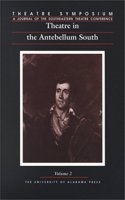 Theatre in the Antebellum South