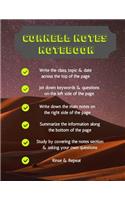 Cornell Notes Notebook: A Better Way Of Taking Notes: Perfect for High-School, College, Homeschooled Students And Professionals(2 Cornell Notes Notebook:)
