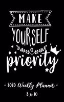 2020 Weekly Planner - Make Yourself a Priority