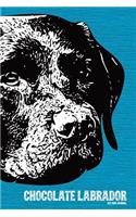 Chocolate Labrador Dot Grid Journal: Versatile 120 Page 6x9 Inch Bulleted Notebook for Chocolate Lab Lovers