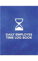 Daily Employee Time Log Book