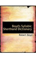 Boyd's Syllabic Shorthand Dictionary: (English)
