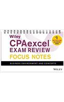 Wiley CPAexcel Exam Review January 2017 Focus Notes: Business Environment and Concepts