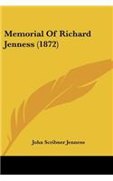 Memorial Of Richard Jenness (1872)