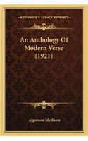 Anthology of Modern Verse (1921) an Anthology of Modern Verse (1921)