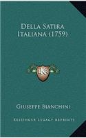 Della Satira Italiana (1759)