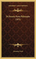 De Horatio Poeta Philosopho (1875)