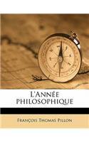 L'Année philosophiqu, Volume 7